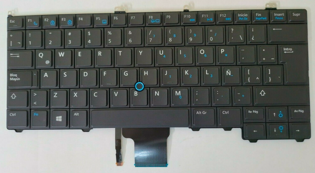 LAPTOP KEYBOARD NONBACKLIT // DELL OEM LATITUDE E7440 - KEY0424