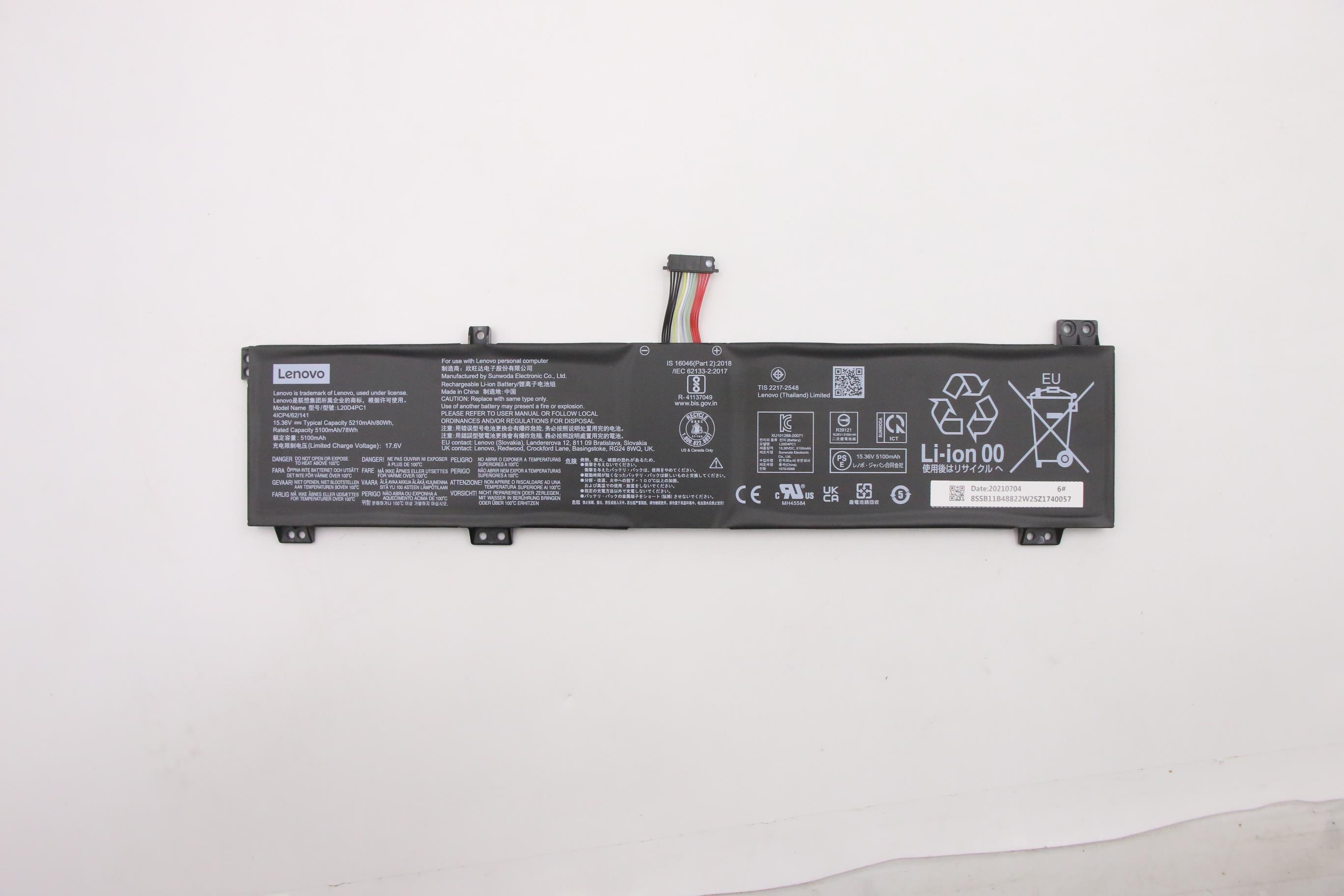 LE2579O LENOVO ORIGINAL 1536V 4CELL 5210MAH 80WH -  LE2579-O - Código: LE2579-O | Compra en Guadalajara