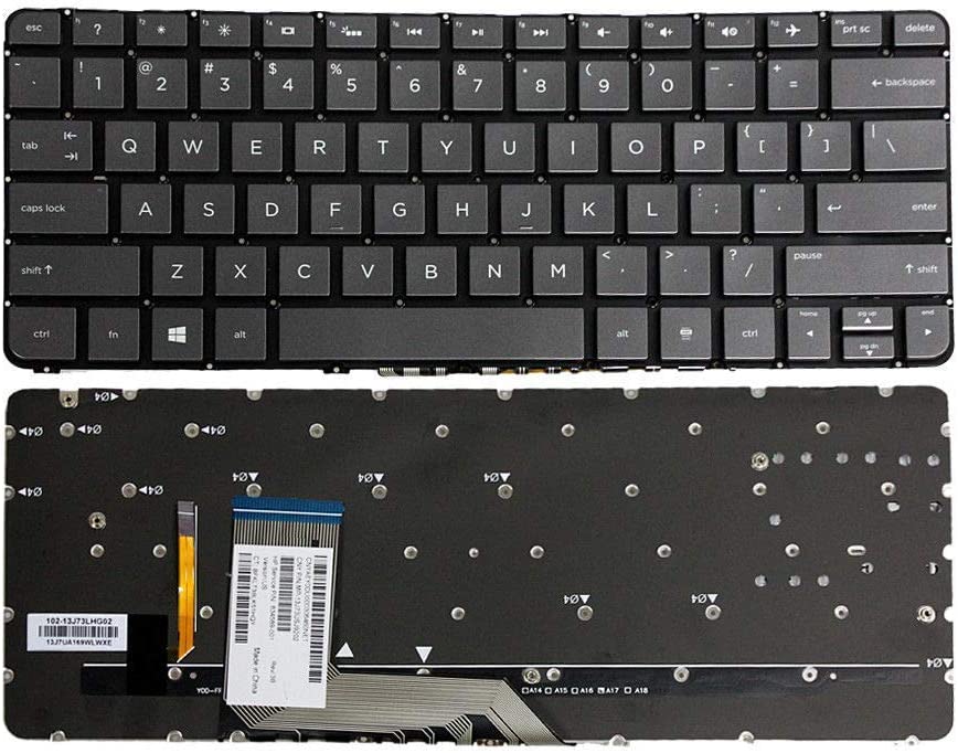 KEYBOARD HP SPECTRE 134000 134003DX 801508001 - NULL