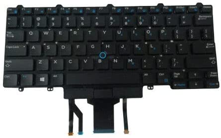 TECLADO DELL ENGLISH LATITUDE E7450 E5450 E5470 E7470 5480 7480 - NULL