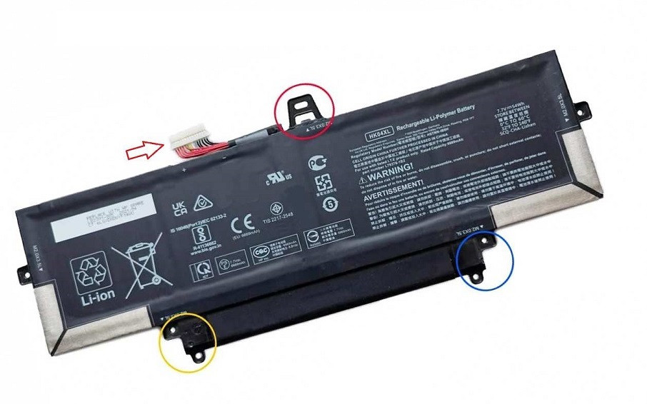 HE2107O HP ORIGINAL BATTERY 772V 4CELL 6669MHA 54WH -  HE2107-O - Código: HE2107-O | Compra en Guadalajara