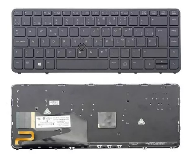 NP: 730794-161 - HP ELITEBOOK 840 G1, 840 G2, 850 G1, 850 G2  - KEYBOARD WITH TRACKPOINT - NEW - 730794-161 - AmericanStock Guadalajara, Jal.