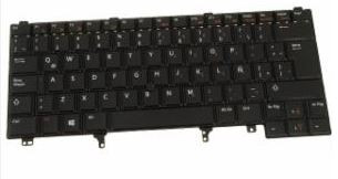 KEY0374O DELL LATIN SPANISH ORIGINAL KEYBOARD BLACK COLOR WITH FRAME WITH POINTSTICK WITH BACKLIT CENTRAL CONNECTOR - NULL