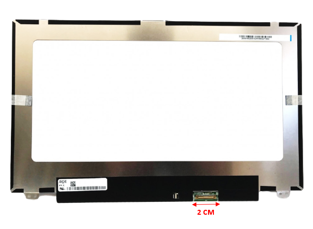 DIS183, WIDE DISPLAY  12.5 INCH, RIGHT CONNECTOR, 30 PINES, DOWN BRACKETS, RESOLUTION (1366*768) MATTE/GLOSSY - DIS183 - AmericanStock Guadalajara, Jal.